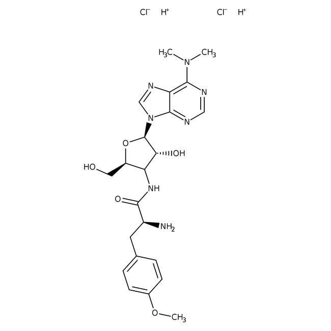 Puromycin dihydrochloride 100g Bioreagents BP2956-100