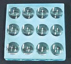 Blood Grouping Slide Thickness: 13 mm, Size: 100 x 100mm, 12 concavities GW099-1NO Himedia