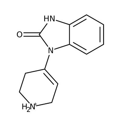 1,3-Dihydro-1-(1,2,3,6-tetrahydro-4-pyridinyl)-2H-benzimidazole-2-one, 97% 5g Acros 135910050