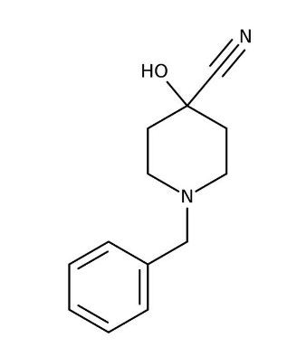 1-Benzyl-4-cyano-4-hydroxypiperidine, 98% 10g Acros 136860100