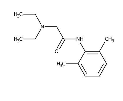 Lidocaine, 97.5% 100g Acros 137251000