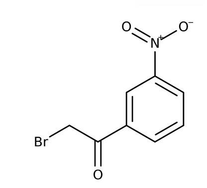 2-Bromo-3'-nitroacetophenone, 97% 5g Acros 137470050
