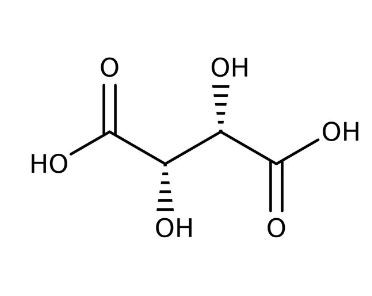 D(-)-Tartaric acid, 99% 1kg Acros 137860010