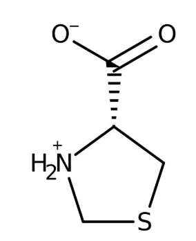 L(-)-Thiazolidine-4-carboxylic acid, 98% 25g Acros 138640250