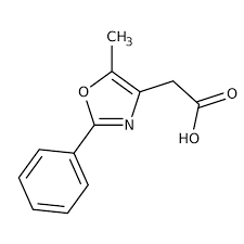 2- (5-Methyl-2-phenyl-1,3-oxazol-4-yl) axit axetic, 97% 1g Maybridge BTB09929DA