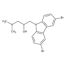 1-(3,6-Dibromo-9H-carbazol-9-yl)-3-(dimethylamino)propan-2-ol, 97% 250mg Maybridge BTB12241CB