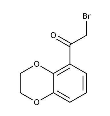2-Bromo-1-(2,3-dihydro-1,4-benzodioxin-5-yl)-1-ethanone, 97% 250g Maybridge CC01405CB
