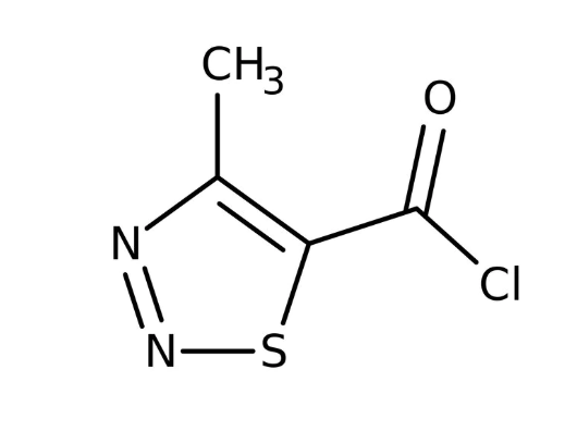 4-Methyl-1,2,3-thiadiazole-5-carbonyl chloride, 90% 25g Maybridge CC02302EB