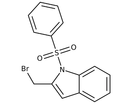 2-(Bromomethyl)-1-(phenylsulfonyl)-1H-indole, 97% 1g Maybridge CC03308DA