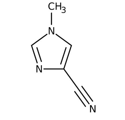 1-Methyl-1H-imidazole-4-carbonitrile, 97% 5g Maybridge CC03616DE
