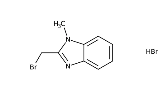 2-(Bromomethyl)-1-methyl-1H-benzimidazole hydrobromide, 97% 250mg Maybridge CC03858CB