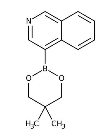 Isoquinoline-4-boronic acid 2,2-dimethylpropanediol-1,3 cyclic ester, 97% 1g Maybridge CC04940DA