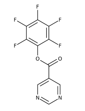 Pentafluorophenyl pyrimidine-5-carboxylate 97%, 250mg Maybridge CC07426CB