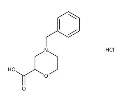 4-Benzyl-2-morpholinecarboxylic acid hydrochloride 97%, 250mg Maybridge CC12401CB