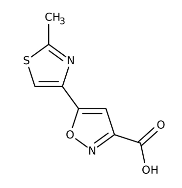 5-(2-Methyl-1,3-thiazol-4-yl)-3-isoxazolecarboxylic acid 97%,1g Maybridge CC14001DA