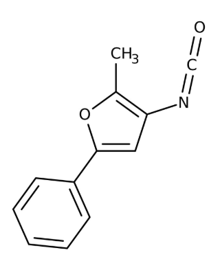 2-Methyl-5-phenyl-3-furyl isocyanate, 250mg Maybridge CC14906CB
