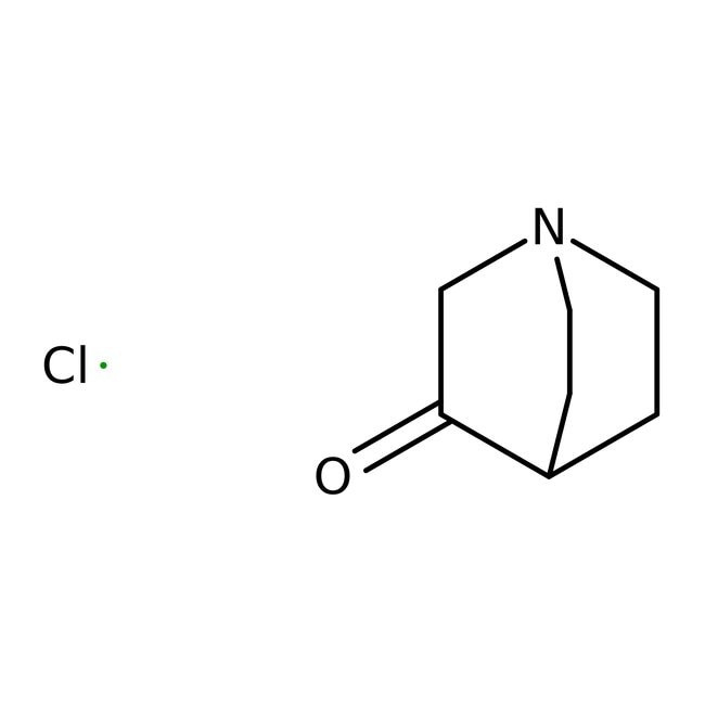 3-Quinuclidinone hydrochloride, 99%, 500g Acros 132265000