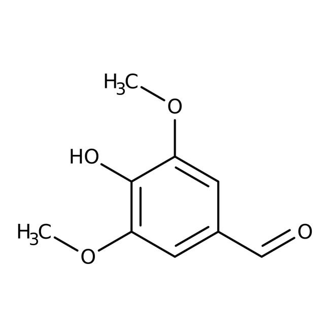 3,5-Dimethoxy-4-hydroxybenzaldehyde, 98%, 25g Acros 132880250