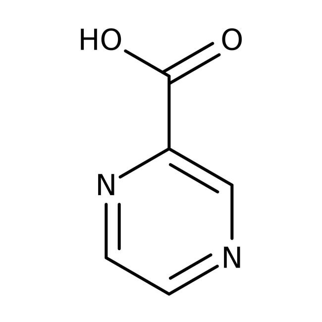 2-Pyrazinecarboxylic acid, 99%, 25g Acros 131710250