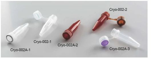 Ống lưu mẫu Cryo đáy hình chóp 1.5ml (có film màu trên nắp) Finetech Cryo-002A-3