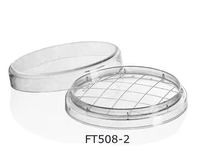 Đĩa Petri ø55mm, dạng lưới, E.O tiệt trùng Finetech FT508-2