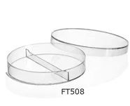 Đĩa Petri ø90mm, 2 ngăn, E.O tiệt trùng Finetech FT508