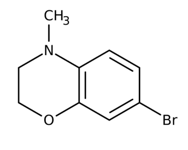 7-Bromo-4-methyl-3,4-dihydro-2H-1,4-benzoxazine 95%, 1g Maybridge CC13510DA
