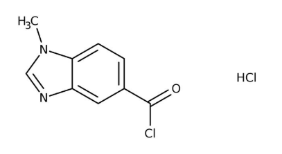 1-Methyl-1H-benzimidazole-5-carbonyl chloride hydrochloride 90%,1g Maybridge CC13652DA