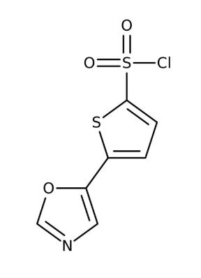 5-(1,3-Oxazol-5-yl)-2-thiophenesulfonyl chloride 97%, 1g Maybridge CC14203DA
