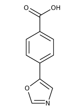 4-(1,3-Oxazol-5-yl)benzoic acid  97%, 1g Maybridge CC14501DA