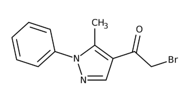 2-Bromo-1-(5-methyl-1-phenyl-1H-pyrazol-4-yl)-1-ethanone ≥95%,5g Maybridge CC15505DE