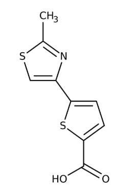 5-(2-Methyl-1,3-thiazol-4-yl)-2-thiophenecarboxylic acid 97%,1g Maybridge CC18201DA