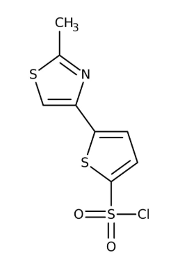 5-(2-Methyl-1,3-thiazol-4-yl)thiophene-2-sulfonyl chloride 97%, 5g Maybridge CC18203DE