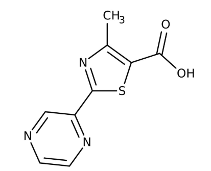 4-Methyl-2-(2-pyrazinyl)-1,3-thiazole-5-carboxylic acid 97%,1g Maybridge CC19801DA