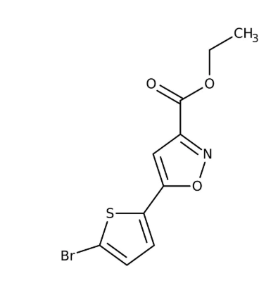 ethyle5-(5-bromo-2-thienyl)-3-isoxazolecarboxylate 97%, 250mg Maybridge CC23210CB