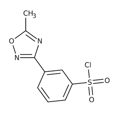 3-(5-Methyl-1,2,4-oxadiazol-3-yl)benzenesulfonyl chloride, Tech 250mg Maybridge CC39103CB