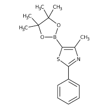 2-Methyl-4-[4-(4,4,5,5-tetramethyl-1,3,2-dioxaborolan-2-yl)phenyl]-1,3-thiazole, 97% 1g Maybridge CC40339DA