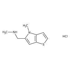 N-Methyl-N-[(4-methyl-4H-thieno[3,2-b]pyrrol-5-yl)methyl]amine hydrochloride, 95% 1g Maybidge CC40996DA