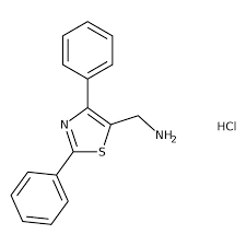 (2,4-Diphenyl-1,3-thiazol-5-yl)methylamine hydrochloride, ≥95% 1g Maybidge CC42363DA