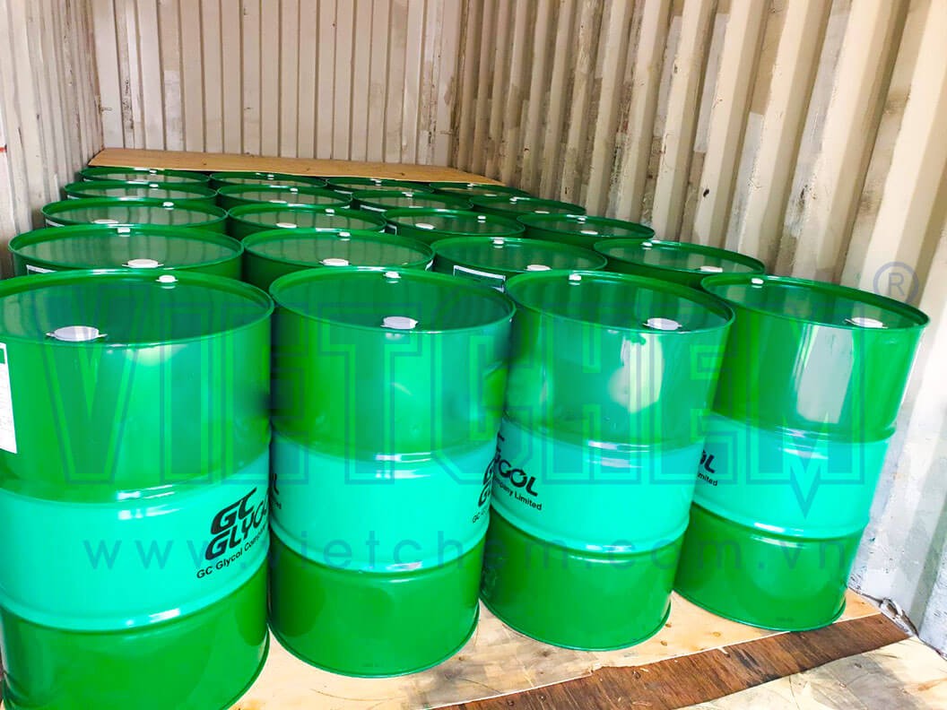 Mono ethylene glycol (MEG) C2H6O2, 225kg/phuy 107-21-1