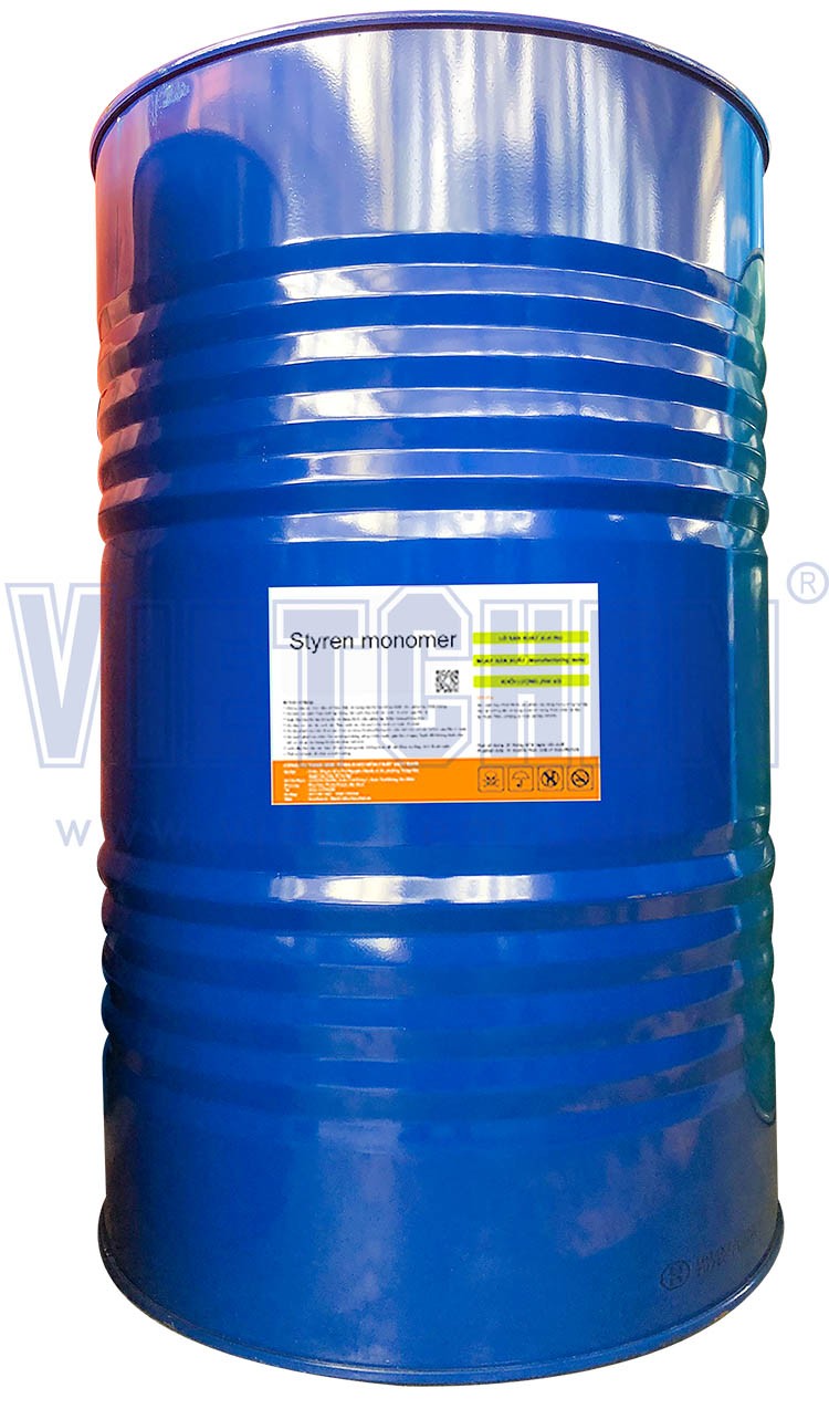 Styrene monomer (SM) C8H8, 180kg/phuy 100-42-5