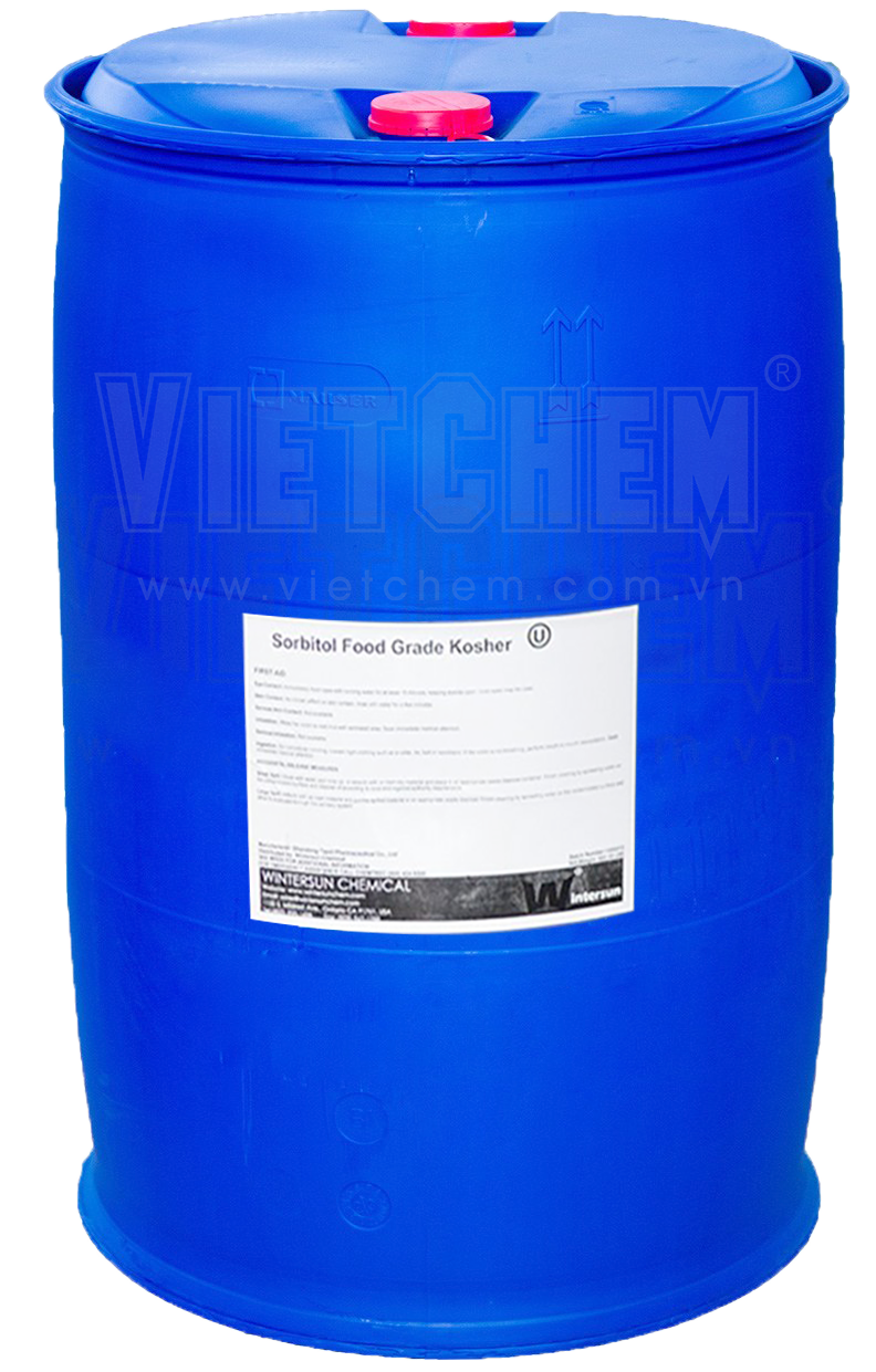 Sorbitol C6H14O6 75%, Trung Quốc, 250kg/phuy 50-70-4