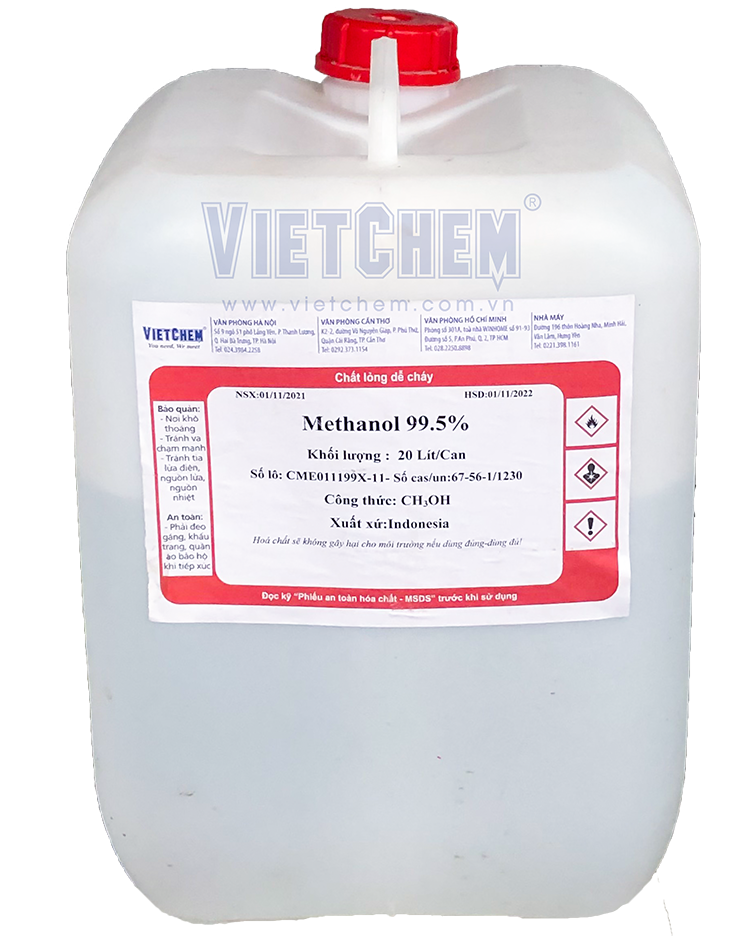 Methanol CH3OH, 163kg/phuy 67-56-1