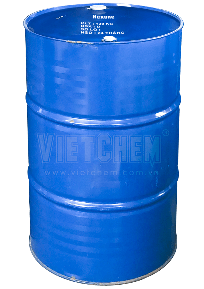 Hexane C6H14, 138kg/phuy 110-54-3
