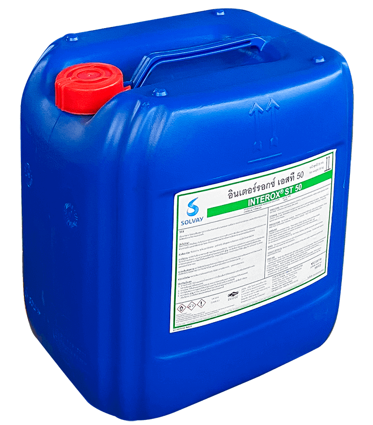 Hydrogen peroxide H2O2 50%, Thái Lan, 30 kg/can 7722-84-1