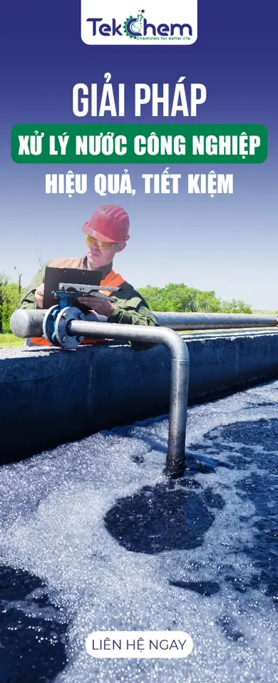 Banner vật tư hoá chất xử lý nước