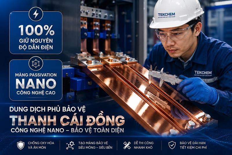Dung Dịch Chống Oxy Hóa Đồng Chuyên Dụng Tốt Nhất 2026 (An Toàn Dẫn Điện)
