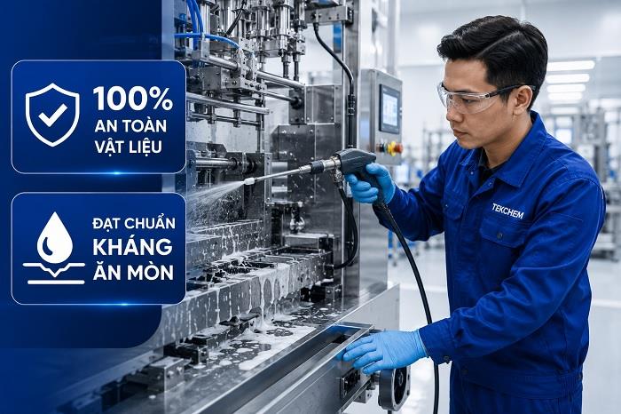 Hóa Chất Vệ Sinh Máy Đóng Gói Kháng Ăn Mòn Tốt Nhất