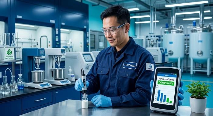Ngưỡng VOC cho phép trong sơn công nghiệp 2025: Quy định mới nhất