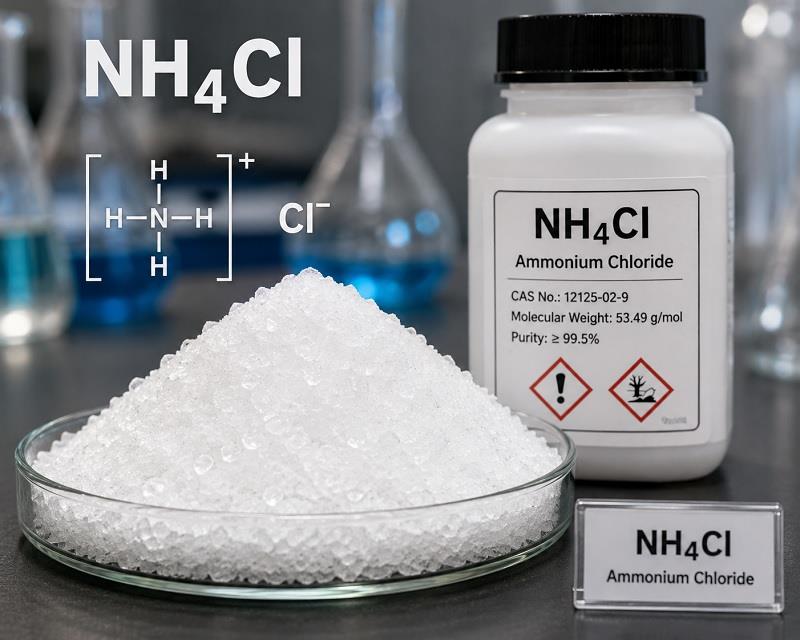 NH4Cl Là Muối Gì? Cấu Tạo, MSDS & Các Phản Ứng Điều Chế Quan Trọng